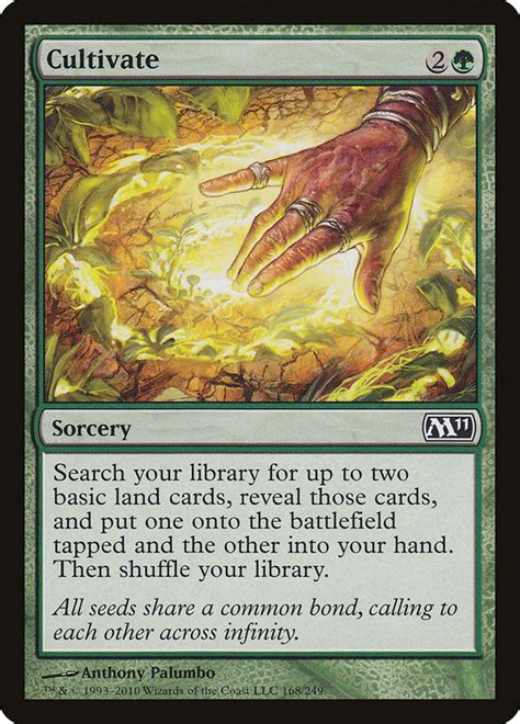 MTG Best Commander Green staple cards.